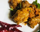 A picture of step 10 of Spicy red chili chicken karahi.