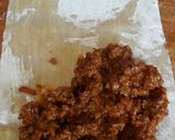 A picture of step 5 of Spicy beef triangles.