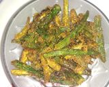A picture of step 3 of Crispy lady fingers.
