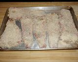 A picture of step 2 of NEAPOLITAN MILANESE. JON STYLE.