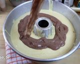 Foto langkah ke 6 dari resep 43. BOLU JADUL MARMER | 8 TELUR SIZE 24cm.