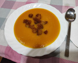 Foto del paso 4 de la receta: Puré de calabaza con tostas