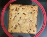 A picture of step 4 of Blondie (White chocolate brownie).
