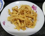 Hình bước làm 1 của món Gỏi đu đủ chay