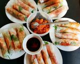 Hình bước làm 3 của món Cuộn