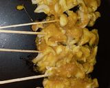 Foto langkah ke 7 dari resep Sate Jamur Tiram Kunyit Kemiri.