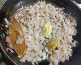 A picture of step 4 of Dal Makhani.