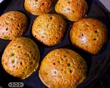 A picture of step 10 of Green Rava Appe.