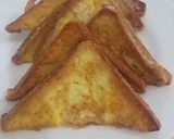 Gambar langkah 5 resipi Roti goreng.