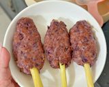 Hình bước làm 4 của món Chả Mực Bắp Cải Tím (Bé Ăn Dặm)