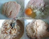 รูปขั้นตอนการทำที่ 2 ของ Chicken Cake Teriyaki Sauce