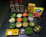 A picture of step 1 of Paneer chilly manchurian with sizzling.