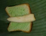 Foto langkah ke 2 dari resep Nagasari roti tawar.