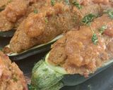 Une image de l'étape 4 de 🌿 Courgettes farcies veggies.