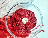 A picture of step 10 of Beetroot halwa.