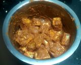 A picture of step 4 of Paneer Tikka.