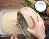 صورة لخطوة 5 من وصفة بسبوسة جوز الهند 🥥