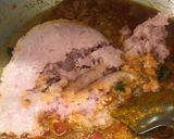 A picture of step 4 of Chicken Rara.