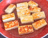 A picture of step 2 of Hyderabadi Paneer Masala.
