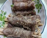 跟女兒一起瘦:健康減重瘦身烤香菇/香煎豬肉捲的食譜步驟2照片
