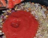 A picture of step 1 of Mexican Rice.