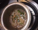 A picture of step 5 of Oats chutney dholka.