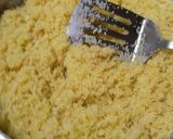 A picture of step 3 of Knafeh Nabulsieh.