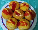 Foto langkah ke 5 dari resep Roti Fitzza.