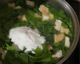 Foto langkah ke 3 dari resep Daun So Tahu Masak Santan.
