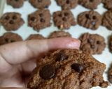 Foto langkah ke 9 dari resep Crunchy Oat choco healthy cookies (full tepung gandum).