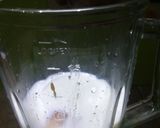 A picture of step 3 of Chickoo ice cream  shake.