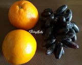 A picture of step 1 of Kinoo -Black Grapes Juice.