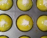 Foto langkah ke 6 dari resep Roti Pandan Kelapa Tanpa Ulen.