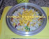 Foto del passaggio 3 della ricetta Riso all'Insalata sul Pomodoro Cuore di Bue