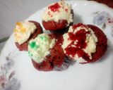Foto langkah ke 8 dari resep Red Velvet Cupcake apa adanya.