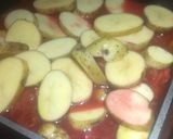 Foto del paso 3 de la receta: Cazuela de ossobuco y verduras cortadas en base de remolacha