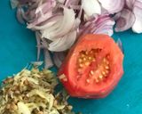 A picture of step 2 of Masala dar qeema (aalo qeema).