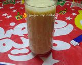 صورة لخطوة 3 من وصفة الخوخ باللبن