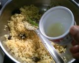A picture of step 2 of Lemon Rice.