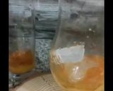 A picture of step 2 of Peach vibez.