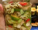 Hình bước làm 5 của món Chân gà ngâm sả tắc