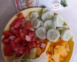 Foto langkah ke 1 dari resep Salad Wijen Sangrai.
