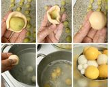 Hình bước làm 3 của món Chè trôi nước khoai lang