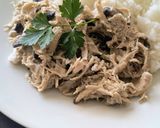 Foto del paso 3 de la receta: Pollo con crema y champiñones