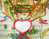 A picture of step 5 of Club Sandwich.