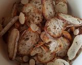 A picture of step 1 of German Bread Dumplings (Semmelknödel).