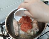 A picture of step 3 of Beef Masala.
