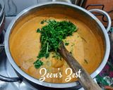 A picture of step 4 of Kashmiri Dum Aloo.