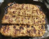 A picture of step 4 of 🌶🥖🍅KABOB KOOBIDEH🍅🥖🌶(persian kebab).