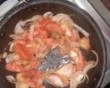 A picture of step 2 of Mushroom Masala.